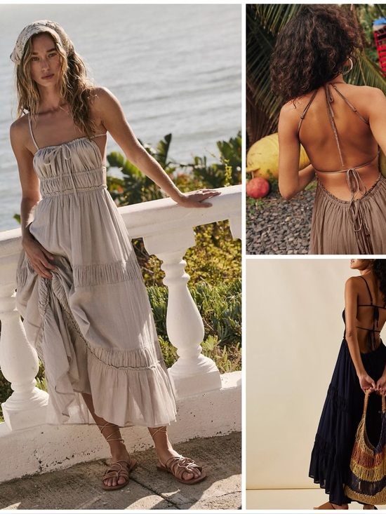 Free People Dresses & Skirts - 𝓯𝓹 Free People ~  Taking Sides Maxi Dress